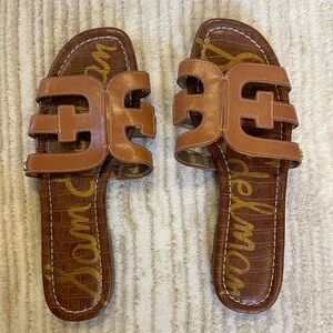 Sam Edelman Brown Slide “Bay” Sandals